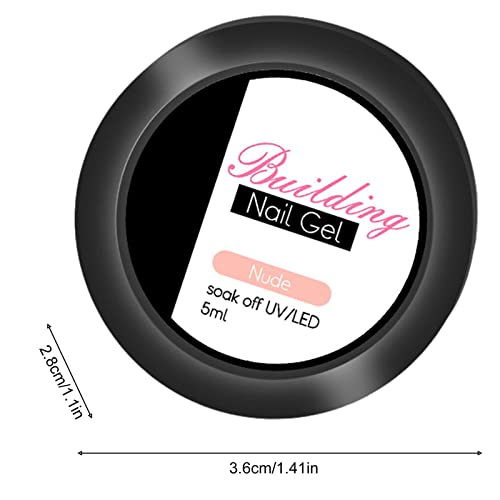 Gel Construtor Para Unhas | Gel Construtor Sólido para Unhas - Gel de extensão de unhas para extensã