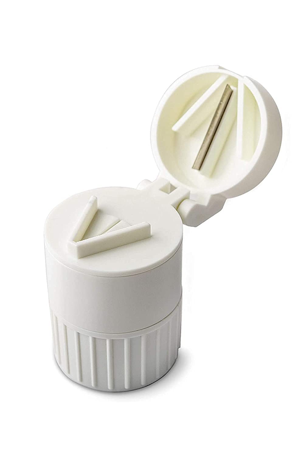 Pill Cutter,Grinder, Pill Crusher and Splitter for Cutting Large, Small Pills Medicine Slicer-Oblong Round Tablet Cutters to Cut Pills Vitamins,Tablets Breaker Slicer (1 Pcs)