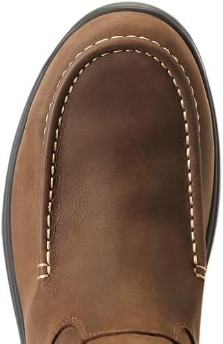 Miniatura 3 de ARIAT Men's MNS Turbo Pull on Moc Toe H2o Ct Mocha Fire and Safety Boot