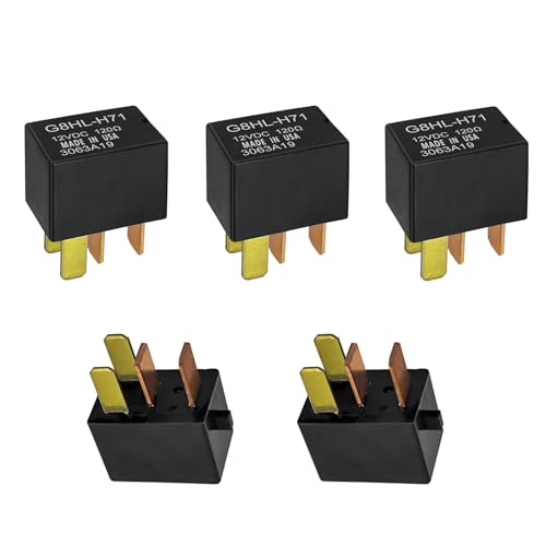 5-Pack G8HL-H71 AC Relays - Premium 12VDC Automotive Power Relay Set Compatible for Honda and Acura Models (2003-2014)