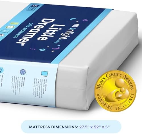 Moonlight Slumber Little Dreamer Crib Mattress - Dual-Sided Baby & Toddler — view 2