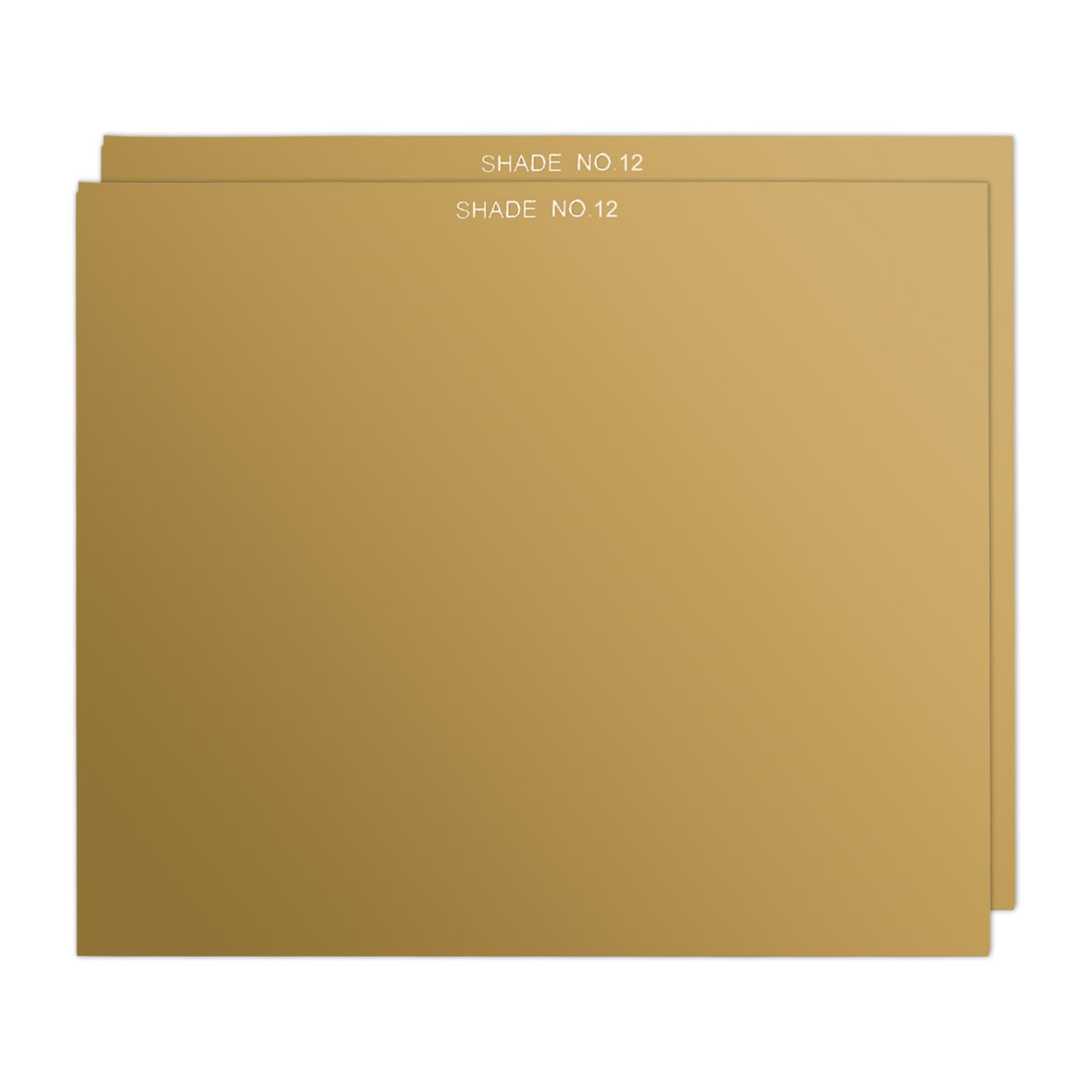 PATIKIL Gold Welding Glass Lens Shade 12