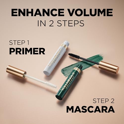Image of L'Oreal Paris Original Voluminous Mascara, Building Mascara Volume and Length Formula, Washable, Deep Green, 0.26 Fl Oz., 1 Count