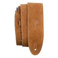 DESIGN AND FEATURES : Genuine suede guitar strap ; bavarian suede backing ; reinforced keyhole/adjustment slots ; hand-brushed, soft luxurious feel. FUNTIONALITY : 2.5" Inch Wide, adjustable length 52" to 58" Inch for optimal fit ; non-slip, durable,...