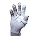 ThumbPRO Baseball Thumb Guard - Batting Aid & Grip Enhancer - Reduces Sting, Improves Swing - for Baseball & Softball - All Levels, Left/Right Hand - 3 Sizes (White Lightning, Small)