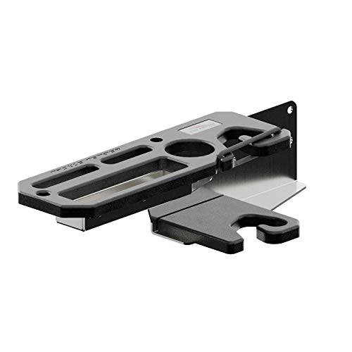 Fish Fighter - Tackle Tender Rod Holder | Organize Your Fishing, Tackle, Sinkers, Bait, and Fishing Towel (Left Facing)