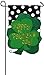 Evergreen St. Patrick's Day Bouquet Applique Garden Flag, 12.5 x 18 inches