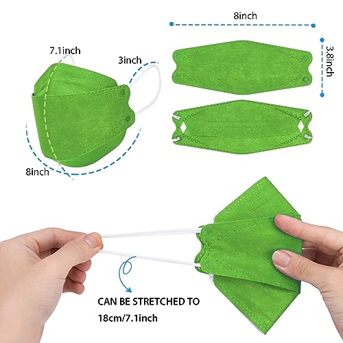 Image of Borje KN95 Face Masks 50 Pack,Breathable Comfortable and Disposable KN95 Mask,Masks for Adults