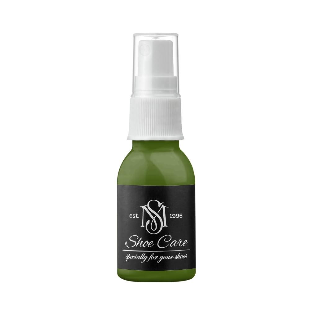 Spray do zamszu i nubuku - NCS S 5540-G40Y Sadza Oliwna - Renowator koloru i impregnat do zamszu, nubuku, weluru marki MAVI STEP - 50 ml / 1.70 fl oz