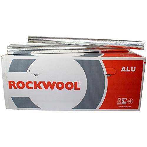 Preisvergleich Produktbild Steinwolle Rohrisolierung Rockwool 800 alukaschiert 22 x 30 mm voller Karton