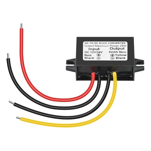 Ampia gamma di applicazioni: perfettamente adatto per numerosi dispositivi elettronici come lettori DVD, display a LED, fotocamere e altro ancora che funzionano con un'uscita costante da 5 V; ideale per gli appassionati di fai da te o configurazioni professionali.