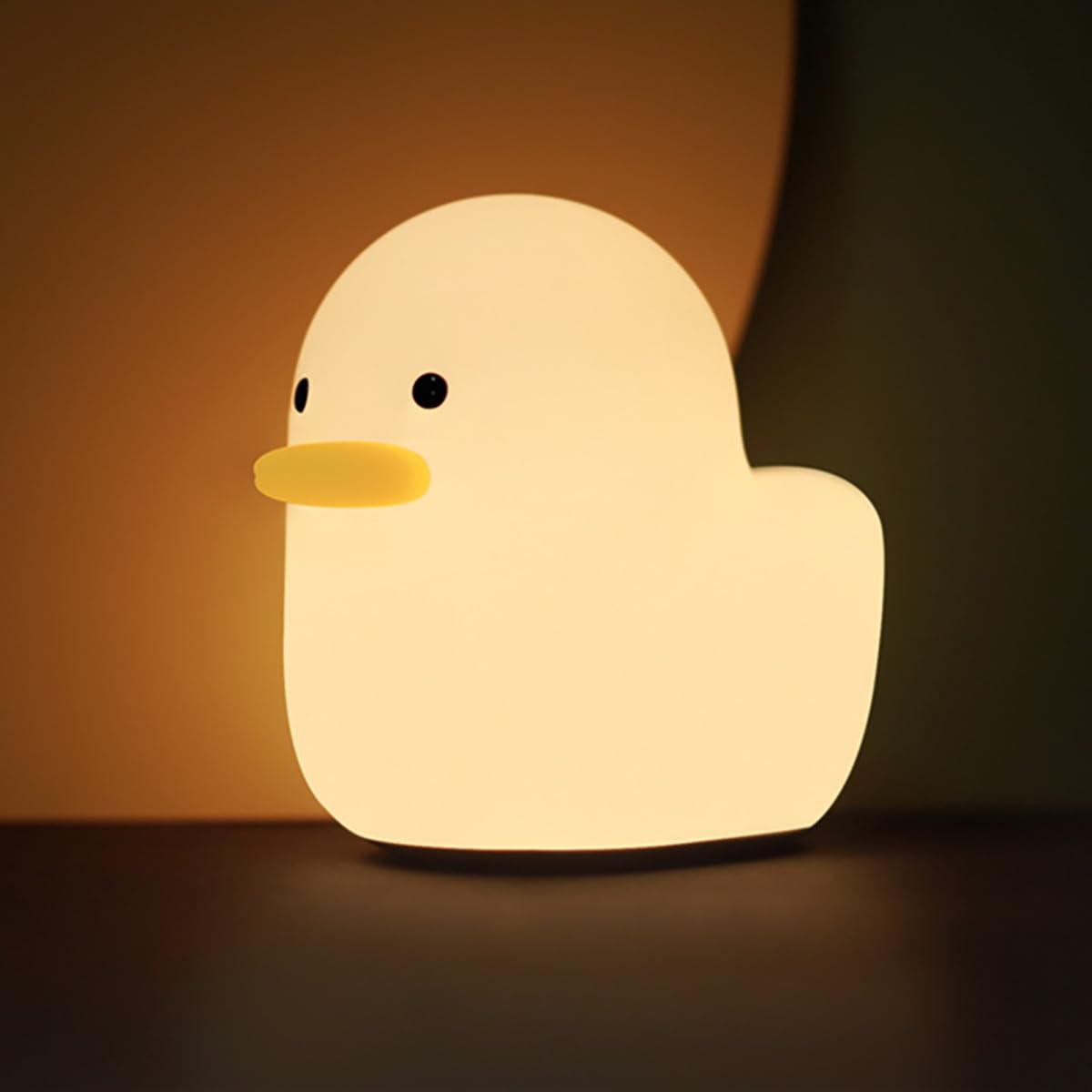 Forever Light Luce Notturna Anatra FNL-11 – LED In Silicone Ricaricabile USB-C, 2 Intensità, Batteria 1200mAh, Portatile Per Bambini - 2
