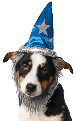 Rubie's Pet Costume Wizard Hat with Beard, Medium/Large