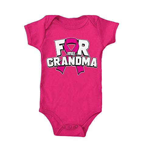 Haase Unlimited For My Grandma - Breast Cancer Ribbon Bodysuit