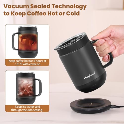 Happiness Smart Heated Coffee Mug