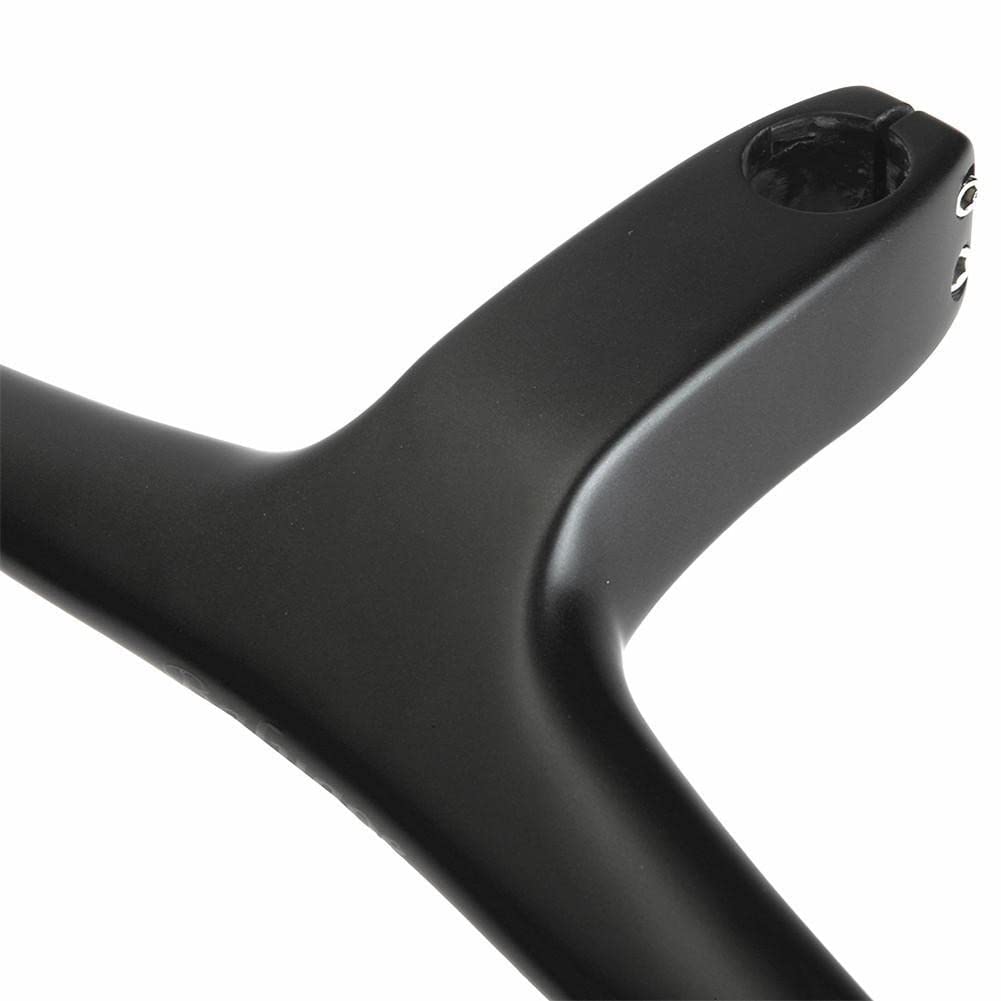 Kierownica szutrowa z włókna węglowego Exotropism Zintegrowana kierownica do roweru szosowego z mocowaniem Code Meter 28,6 mm Kierownica rowerowa z mostkiem (100-420-620 mm, stojak na komputer typu