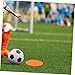 8pcs Soccer Training Discs Digital Landmark Mats Football Training Equipment Flat Markers for Sports