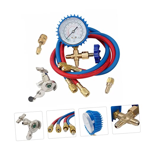 Set Manómetro de Presión para Reparación de Aire Acondicionado miniatura 5