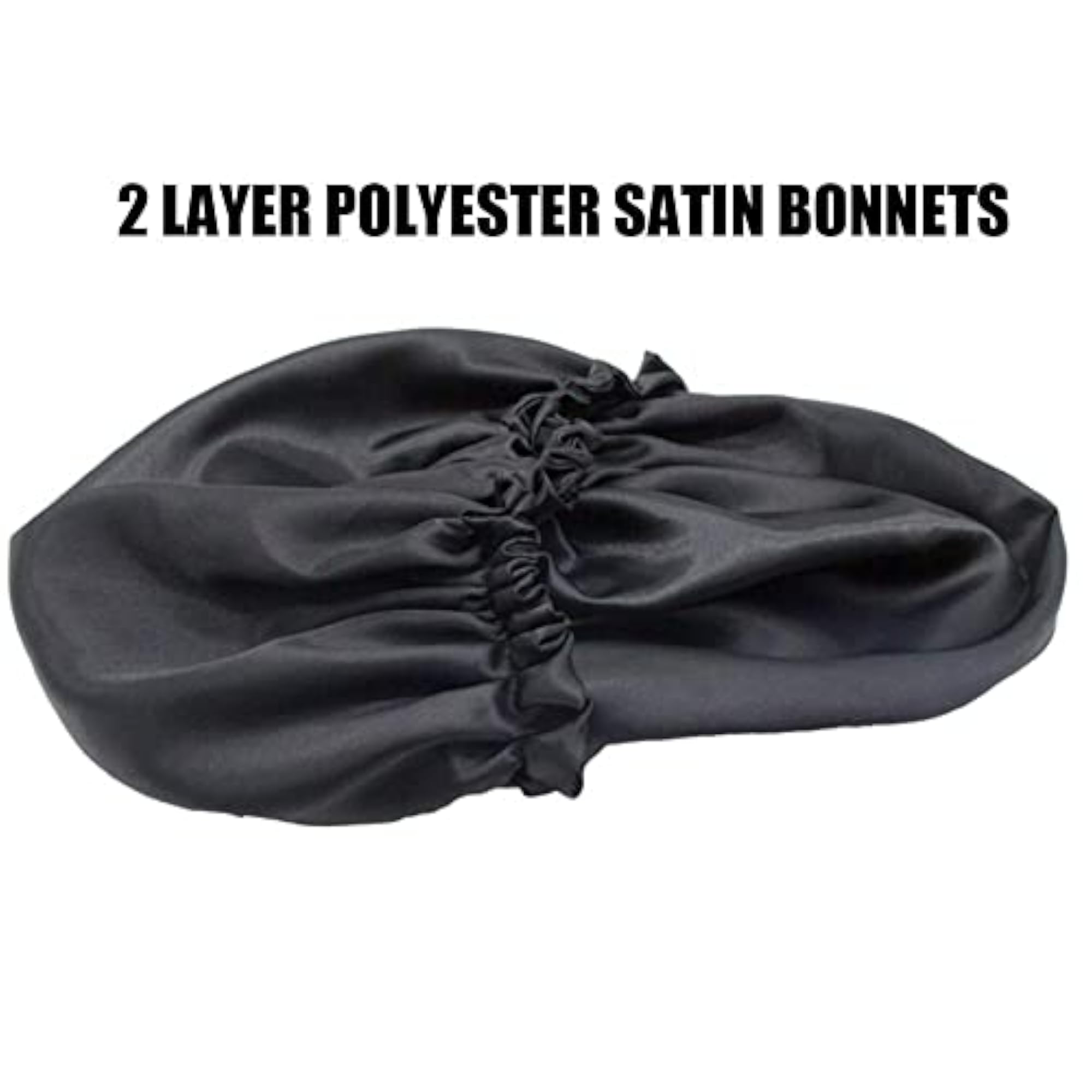 Handmade Fully Reversible Luxuries Pure Satin Hair Bonnet