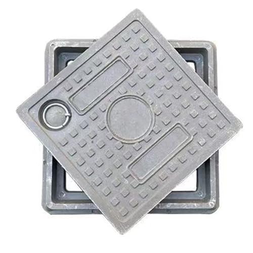 Couvercle de regard pour jardin et pelouse discret pour aménagement extérieur