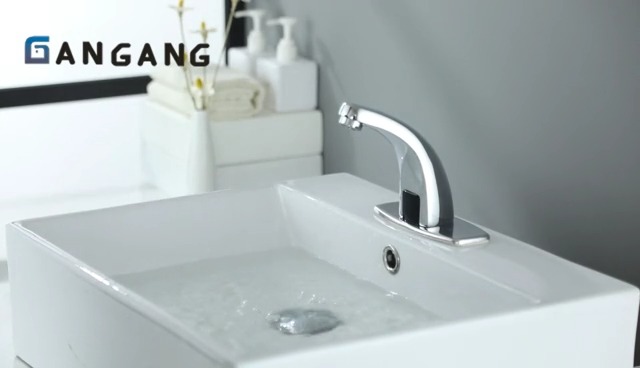 GaGa ページ Touchless Bathroom Sink Faucet，Automatic Motion Sensor