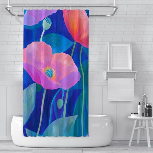 Rideau de douche antimoisissure W90xL180cm contre l'humidité