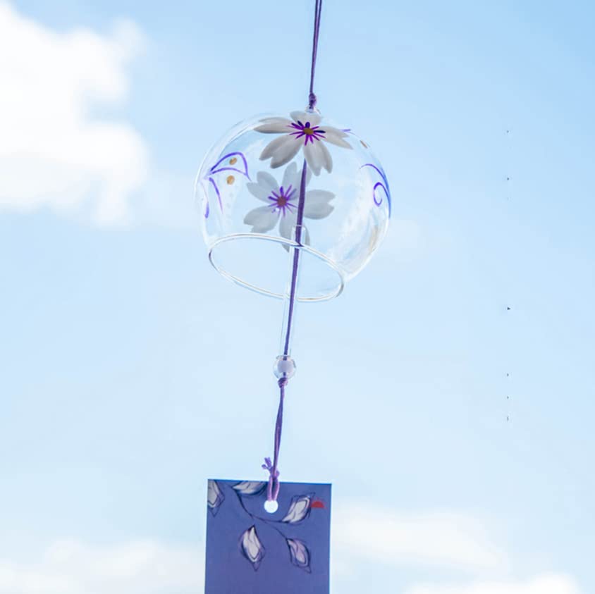 珍品❗紫色のブドウ型ガラス装飾品 ウランガラス Amazon.co.jp: HwaGui 2枚セット ガラス風鈴 夏の風物詩 吊り飾り 桜柄