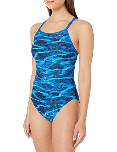 TYR Lambent Diamondfit, Blue, 22