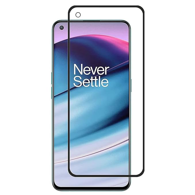 The Thrift Store Tempered Glass Screen Protector Compatible For OnePlus Nord 2T 5G Edge to Edge Coverage with Easy Installation kit