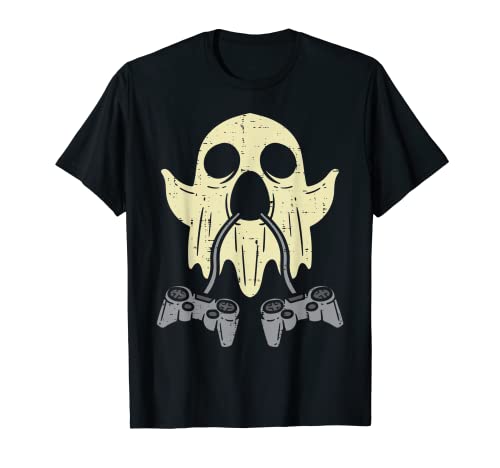 Ghost Manette de jeu vidéo pour homme et garçon T-Shirt
