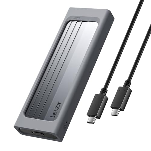 Lexar Boîtier M.2 SSD NVMe USB 3.2 Gen 2 10 Gbps Adaptateur NVMe SSD M.2 2230 2242 2260 2280,...