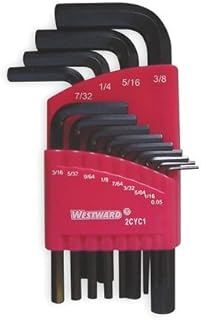 HexKeySt, L, 1 9/16 in to 4 11/32 in -6 pack