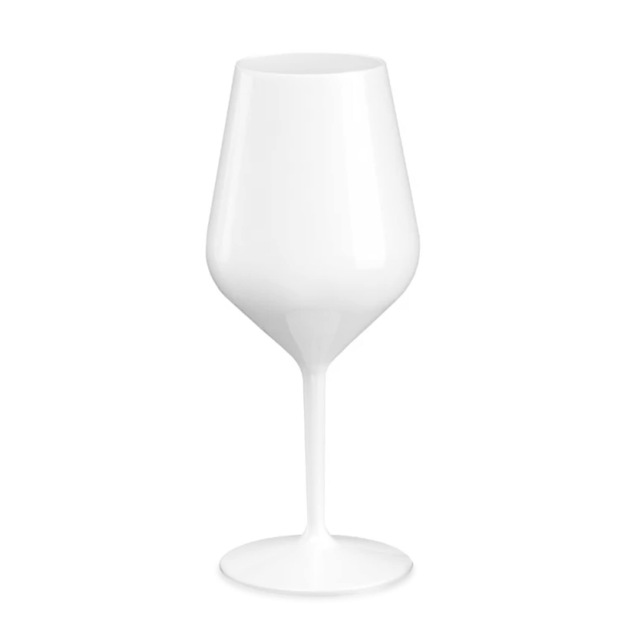 TUNDRA ICE INTERNATIONAL 6 Pieza del vidrio de vino 47 Cl en Tritan (Rigid PlasticBpa Free) COPAS DE VINO Blanco
