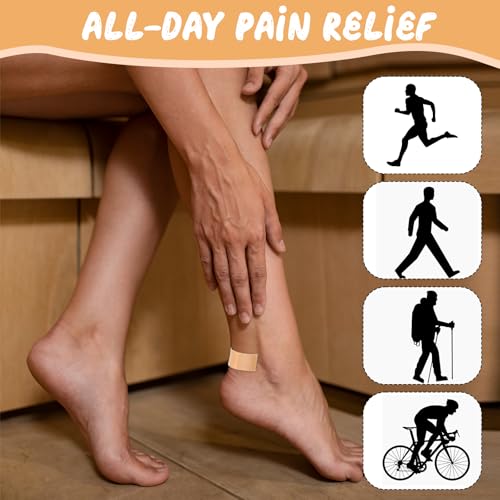 Image of 4 Rolls Tape Adhesive Pads Blister Prevention Tape, Patches for Pointe Shoes Foot Heel Toe Protector Pads, Anti-wear Heel Pads Foam Tape Waterproof Bandages Prevention Skin Feet Chafing