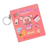 コンパクトなカラフルなパズルキーリング取り外し可能なカレンダーユニークなキーホルダー装飾ペンダントパズルカレンダー