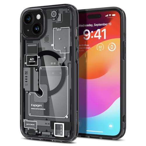 Spigen Ultra Hybrid MagFit Designed for iPhone 15 Plus Case Cover Compatible with MagSafe (2023) - Zero One