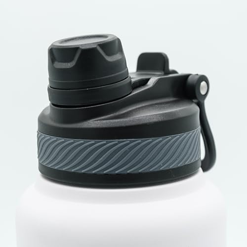 LIEBHUND ThermoBott - 700ml Trinkflasche Wasserflasche aus isoliertem Edelstahl Thermosflasche für Hunde mit Napf