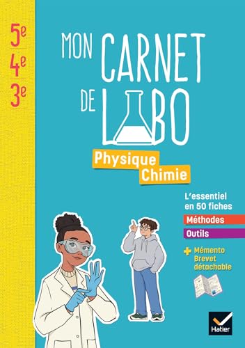 Microméga Physique Chimie Cycle 4 - Ed 2025 - Mon carnet de labo