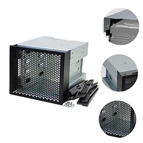 DIYEAH Hard Drive Cage Mounting Bracket for Cases Tray Storage Box for Internal Hard Drive Setup - Image 8