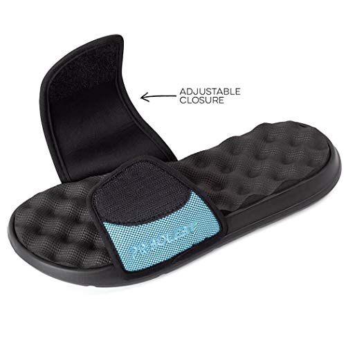 Gone For a Run Women's PR Sole Active Recovery Slide Sandals - Turquoise2