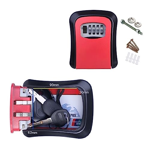 Meiviya Wandtresor Schlüsselsafe mit Zahlenschloss