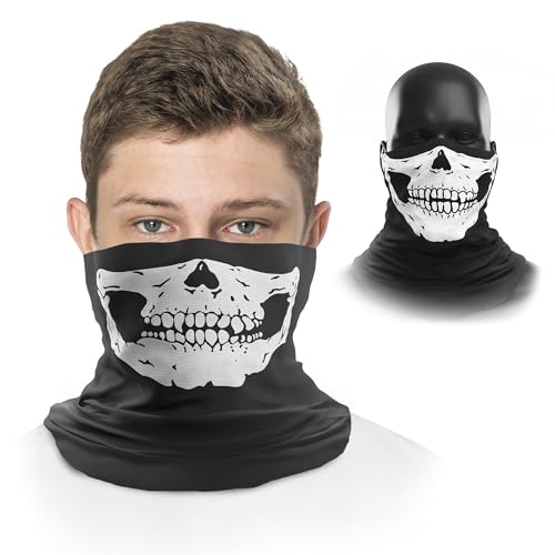 Tesorrio Skull Balaclava & Ghost Mask – Breathable...