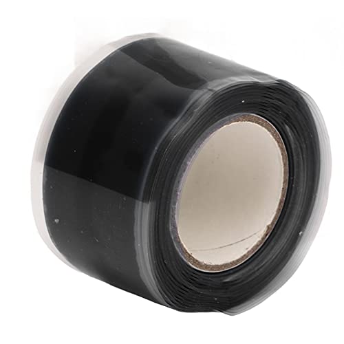 Fita Adesiva Fixa de Silicone Grip Tape de Silicone Dupla Face (Preto)