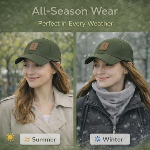 Image of Baseball Cap for Men Original Adjustable Unisex Cap, Mens Caps Stylish, All Sports Type Caps or Hats, Free Size, UV Protection, Sports Cap for Men's, Outdoor Casual Wear (Pack of 1)