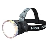 Rechargeable Headlamp, ODEAR Super Bright LED Head Lamp Flashlight Waterproof Headlight with Built in 18650 Battery for Outdoor Camping Fishing Hiking Running Right Ride