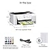 Epson EcoTank ET Series Wireless Color Inkjet All-in-One Supertank Printer for Home Office - White - Print Scan Copy - Voice Activated, 10.5 ppm, 5760 x 1440 dpi, 1.44