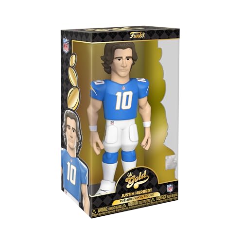 Idée de cadeau d'anniversaire NFL figurine Justin Herbert Chargers 12"