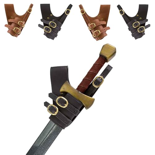 Fourreau de Viking ajustable suspendu a la taille pour epee medievale