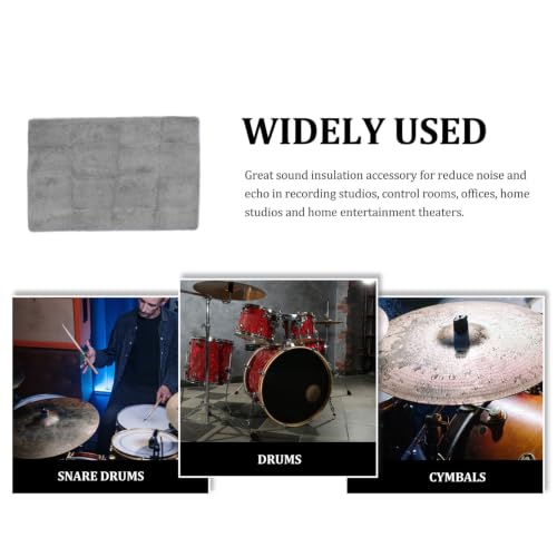 Soundproofing Mat Sound Insulation Pad for Recording Studios miniatura 7
