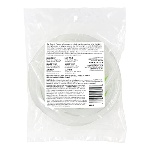 Surebonder Full-Size Hot Glue Stick Roll, Clear, 5 Ft Length, 0.43 Inch Diameter - Long Glue Stick, Uninterrupted Gluing, All Purpose for Crafting and DIY, Clear